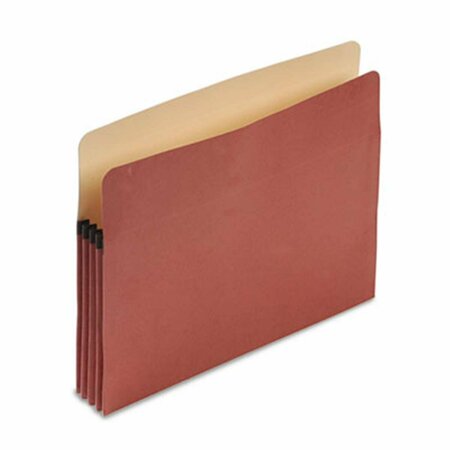 PENDAFLEX EARTHWISE 100 Percent Recycled Paper Expansion File Pocket 3 .5 in. Expansion Letter Red Fiber E1524E